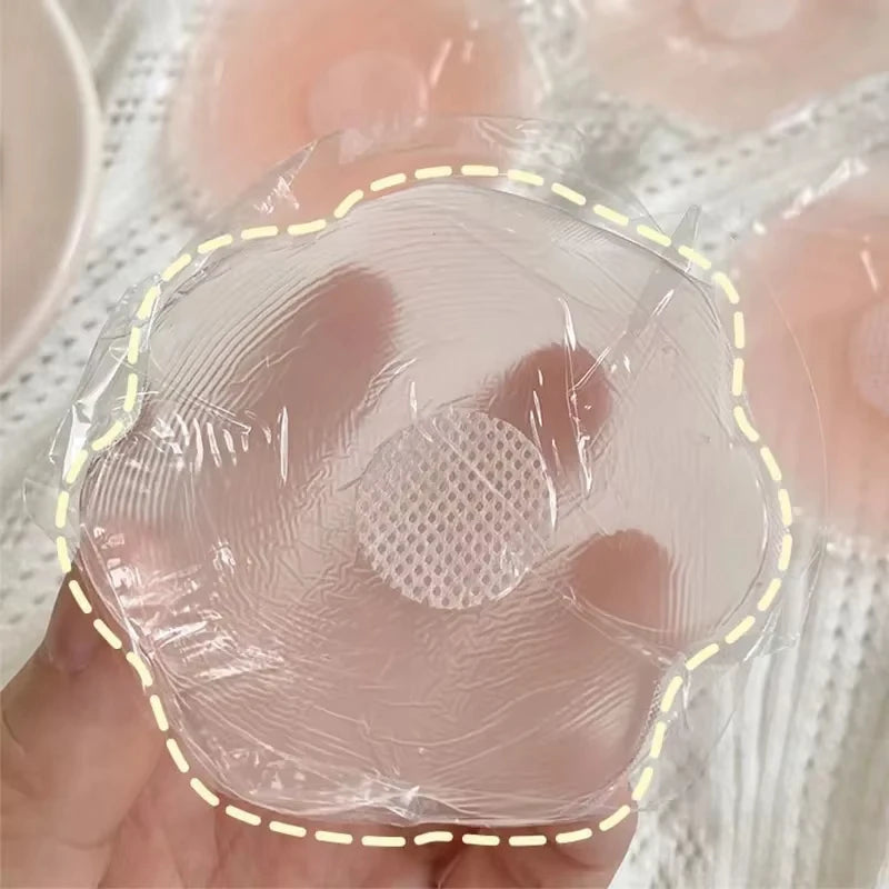 Reusable Silicone Nipple Covers – Invisible Adhesive Bra Pasties