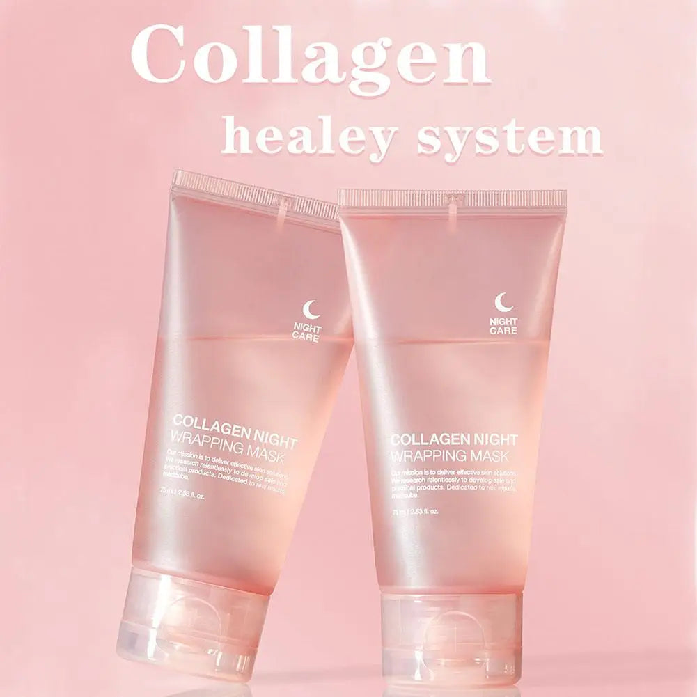 Collagen Overnight Peel-Off Mask 75 ml – Wrinkle Care & Pore Cleanse