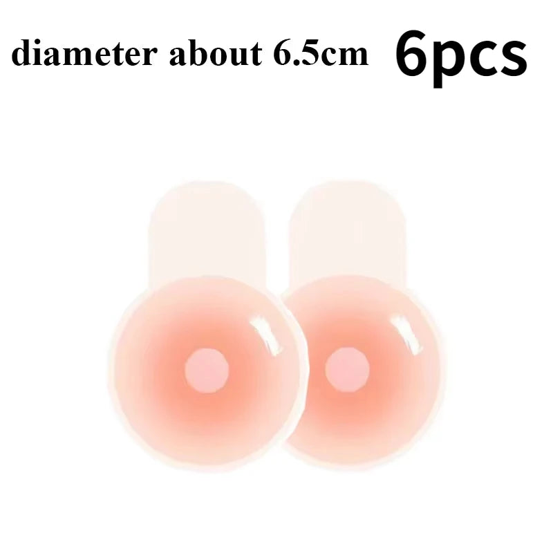 Reusable Silicone Nipple Covers – Invisible Adhesive Bra Pasties