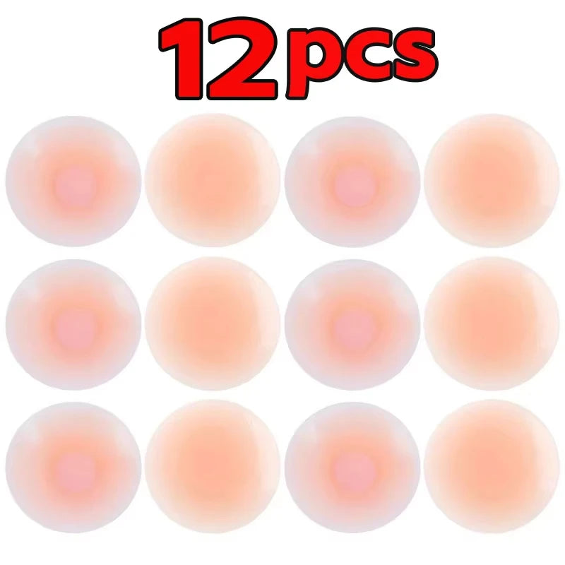 Reusable Silicone Nipple Covers – Invisible Adhesive Bra Pasties