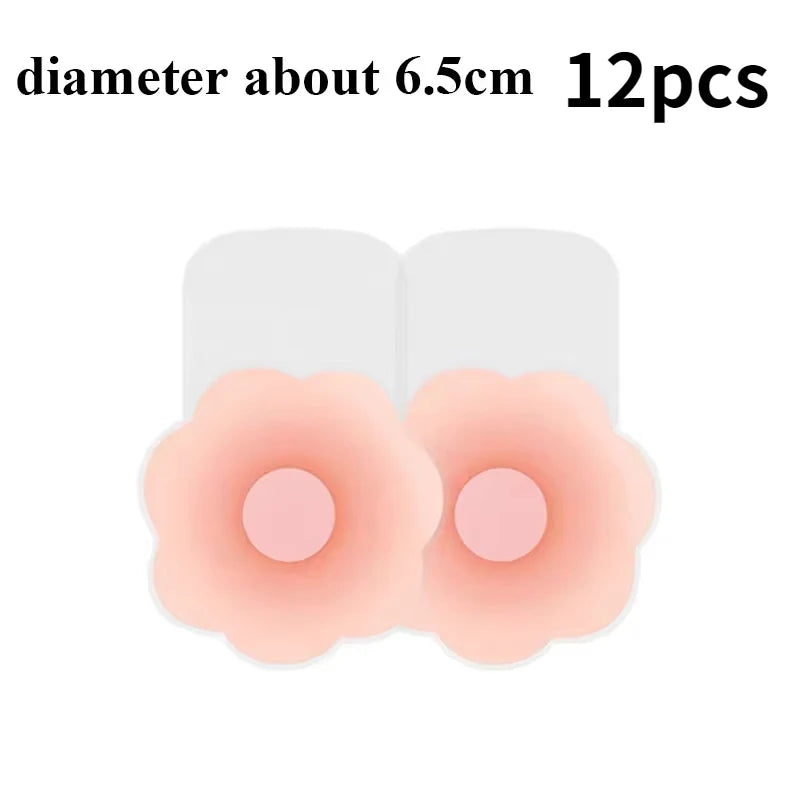 Reusable Silicone Nipple Covers – Invisible Adhesive Bra Pasties