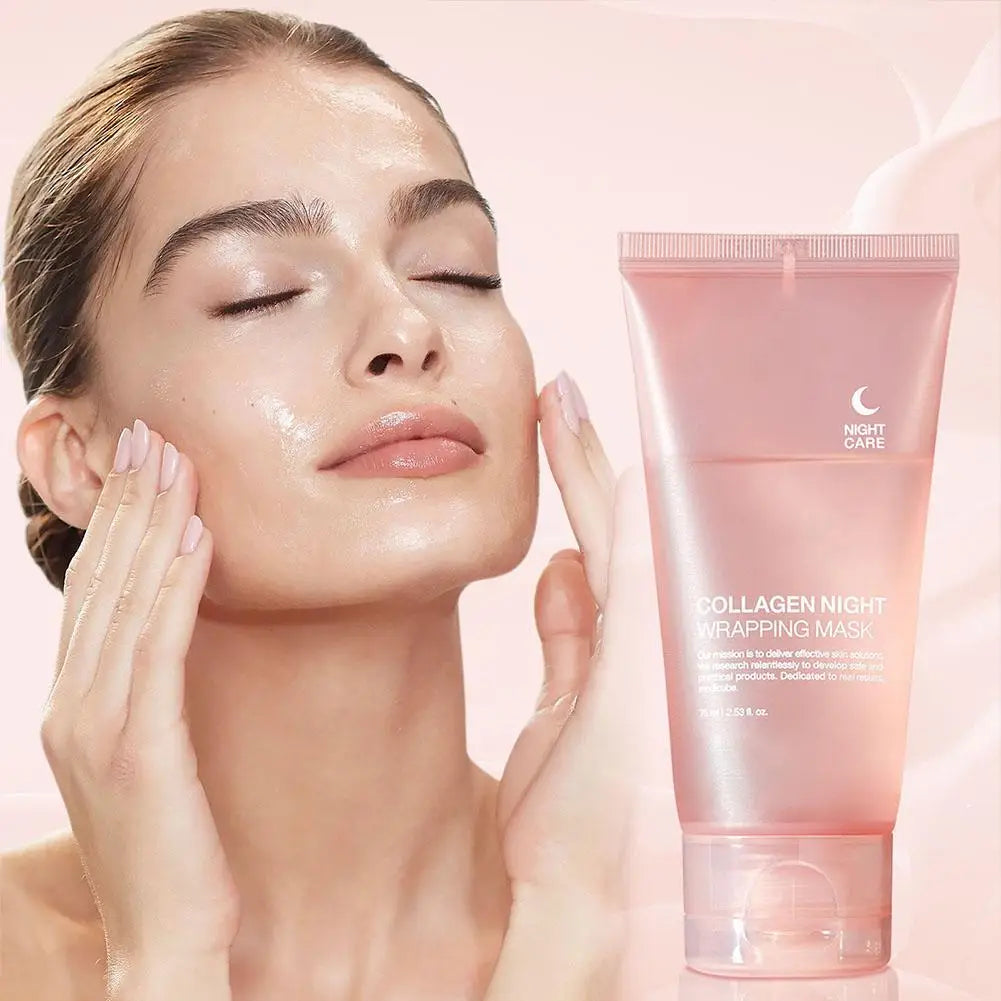 Collagen Overnight Peel-Off Mask 75 ml – Wrinkle Care & Pore Cleanse