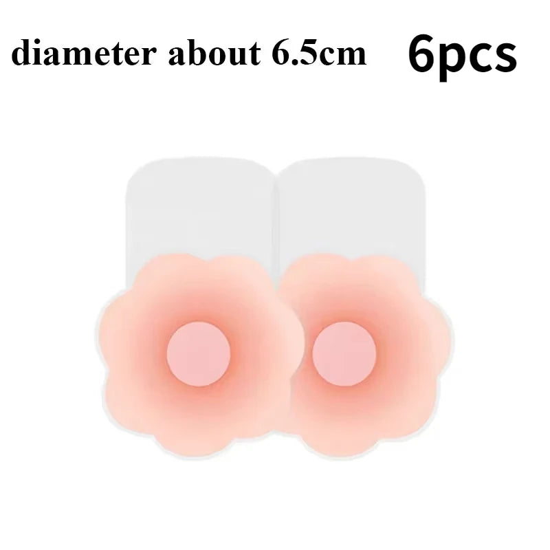 Reusable Silicone Nipple Covers – Invisible Adhesive Bra Pasties