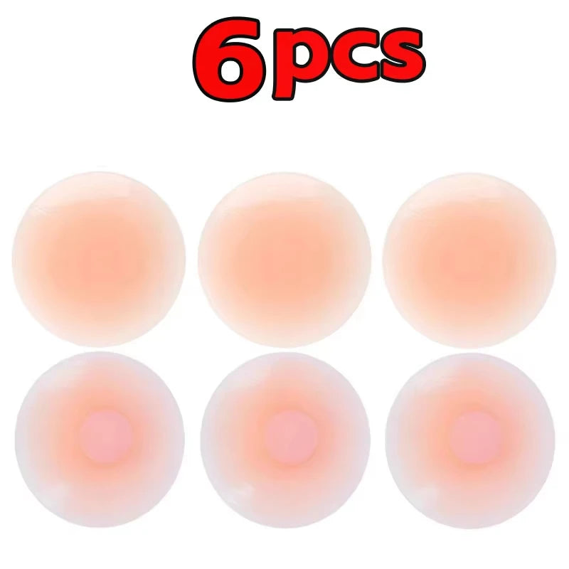 Reusable Silicone Nipple Covers – Invisible Adhesive Bra Pasties