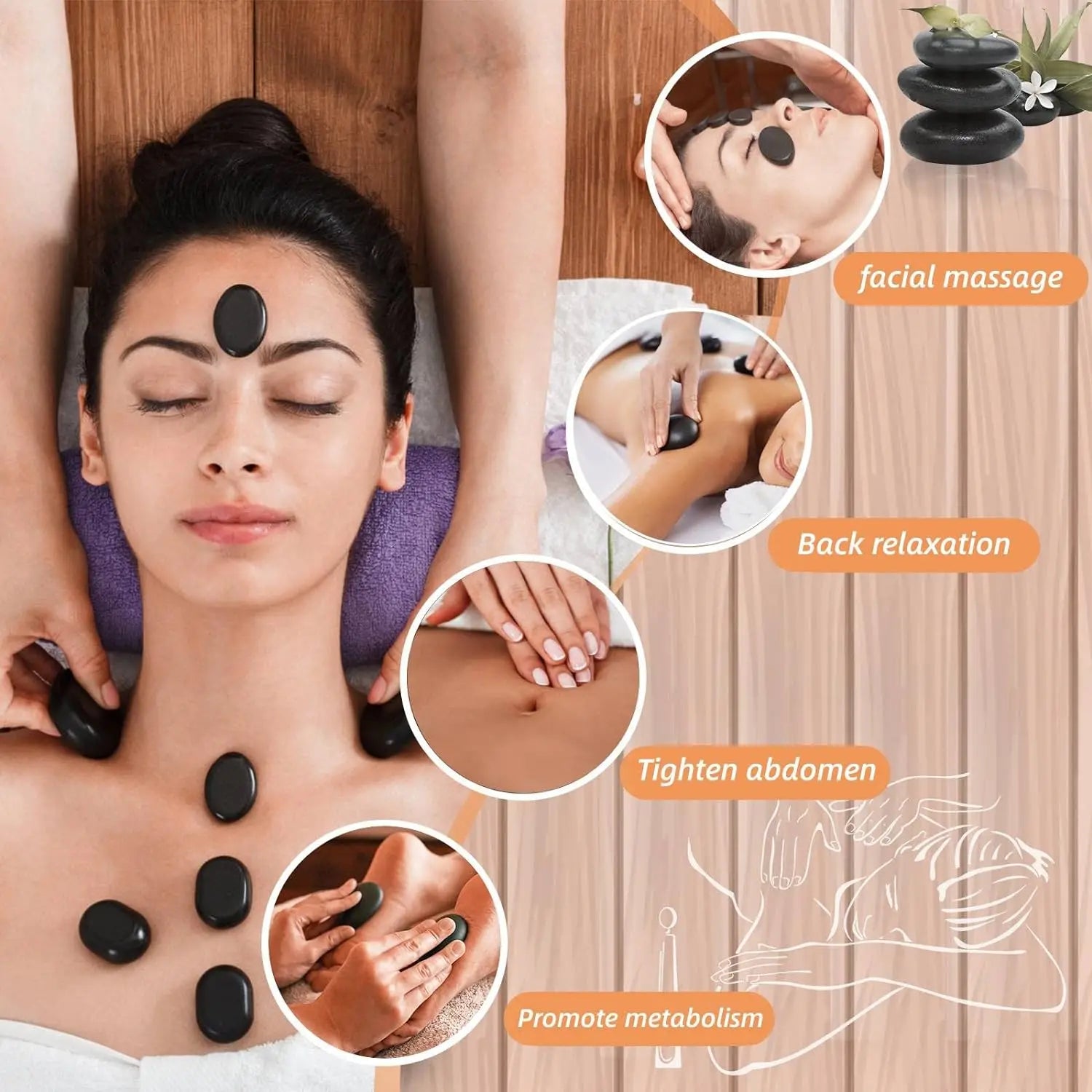 1Pair Hot/Cold Compress Eye Cover Natural Jade Eye Mask Face Massage Manual Massage Tool for Face Back Neck Beauty Skincare Tool
