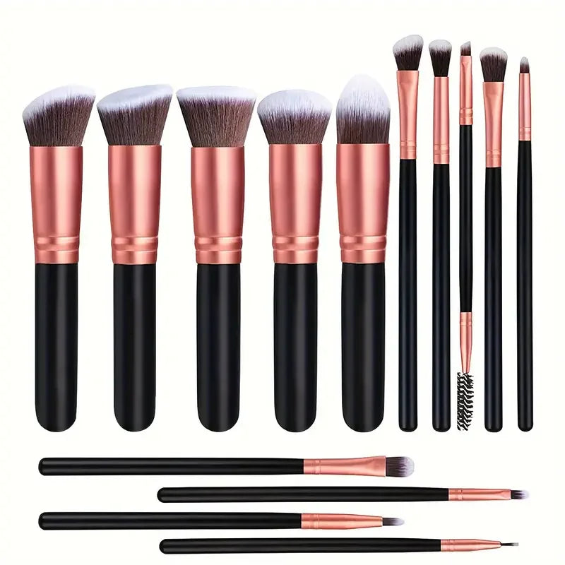 NEW 14PCS Makeup Brushes Set Soft Fluffy Foundation Blush Powder Eyeshadow Blending Female Cosmetics Beauty Tool Christmas Gift
