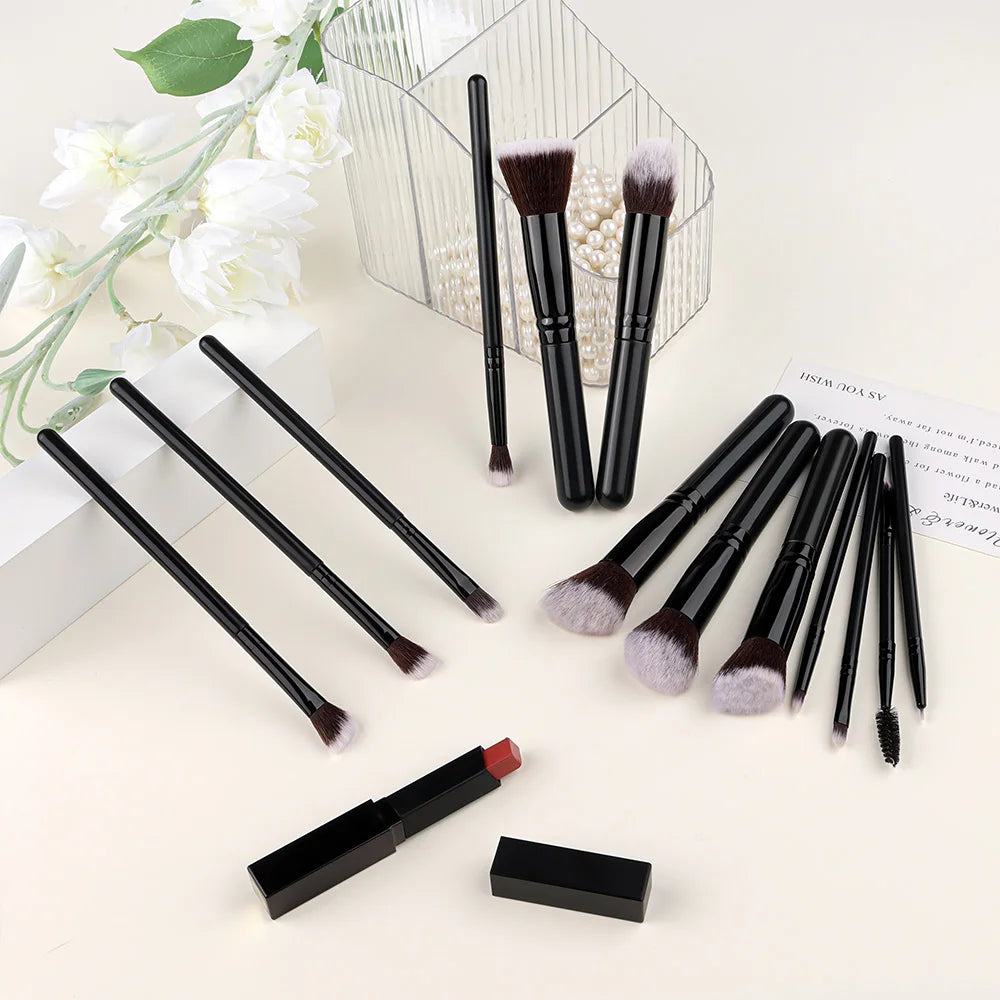NEW 14PCS Makeup Brushes Set Soft Fluffy Foundation Blush Powder Eyeshadow Blending Female Cosmetics Beauty Tool Christmas Gift