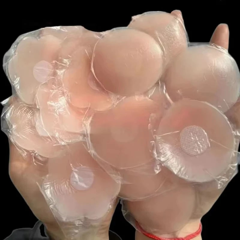 Reusable Silicone Nipple Covers – Invisible Adhesive Bra Pasties
